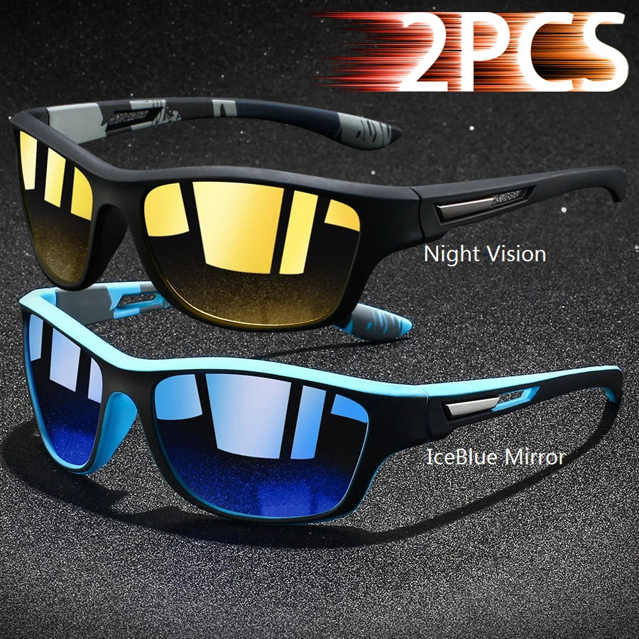 Fashion Vintage Cycling Fishing Sports Sunglasses Men Women Running Cycling Mountaineering Sport Man Sun Glasses UV400 Eyewear