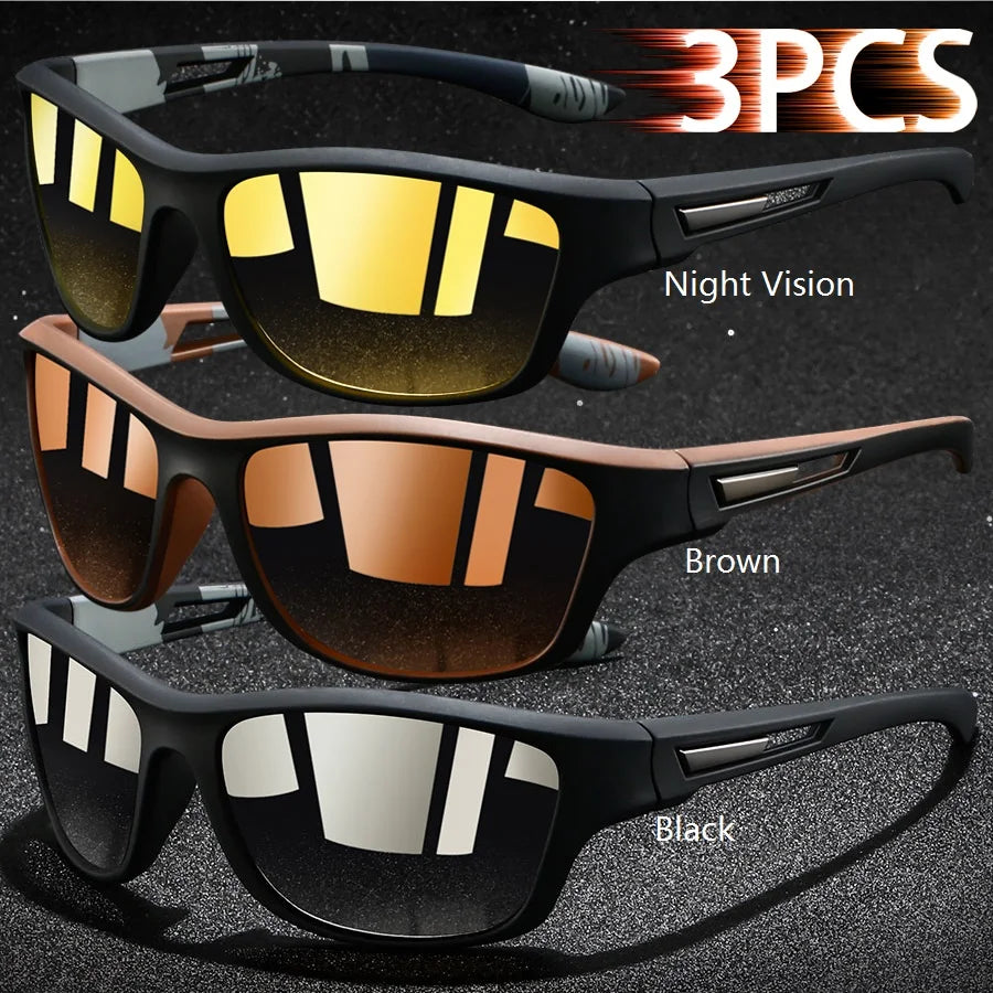 Fashion Vintage Cycling Fishing Sports Sunglasses Men Women Running Cycling Mountaineering Sport Man Sun Glasses UV400 Eyewear