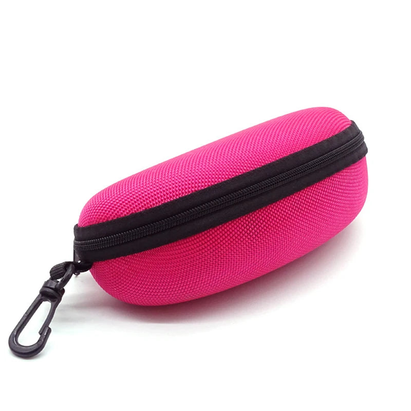 Sunglasses Reading Glasses Carry Bag Hard Zipper Box Travel Pack Pouch Case New