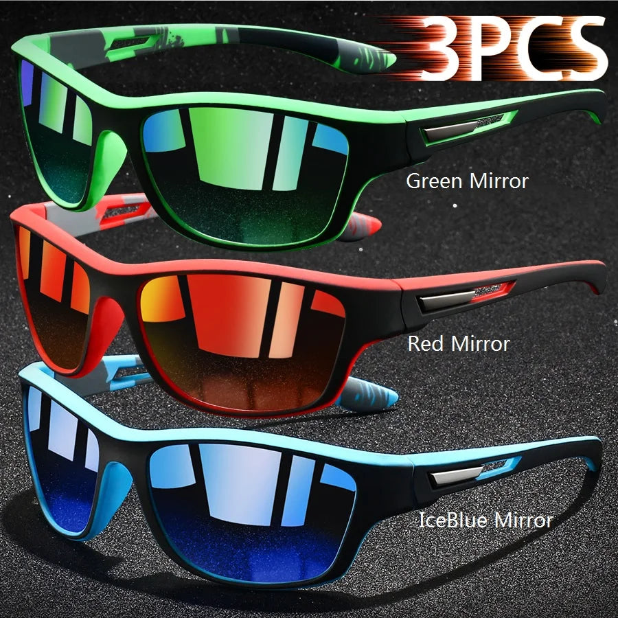 Fashion Vintage Cycling Fishing Sports Sunglasses Men Women Running Cycling Mountaineering Sport Man Sun Glasses UV400 Eyewear