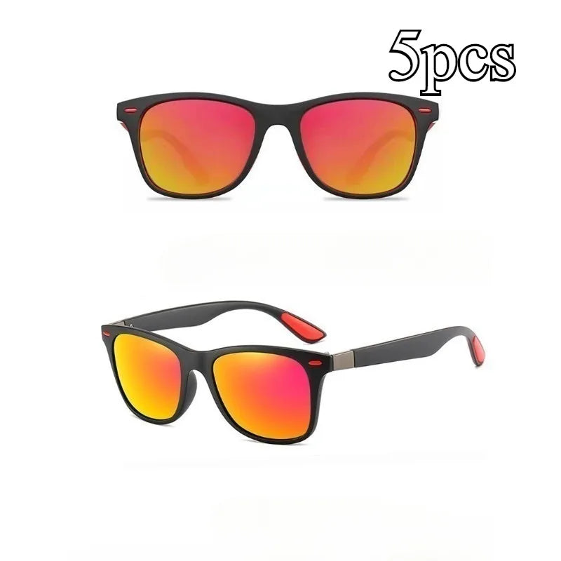 Sunglasses Fashion Sunglasses All-Match Glasses Men Women Retro Cycling Sunglass
