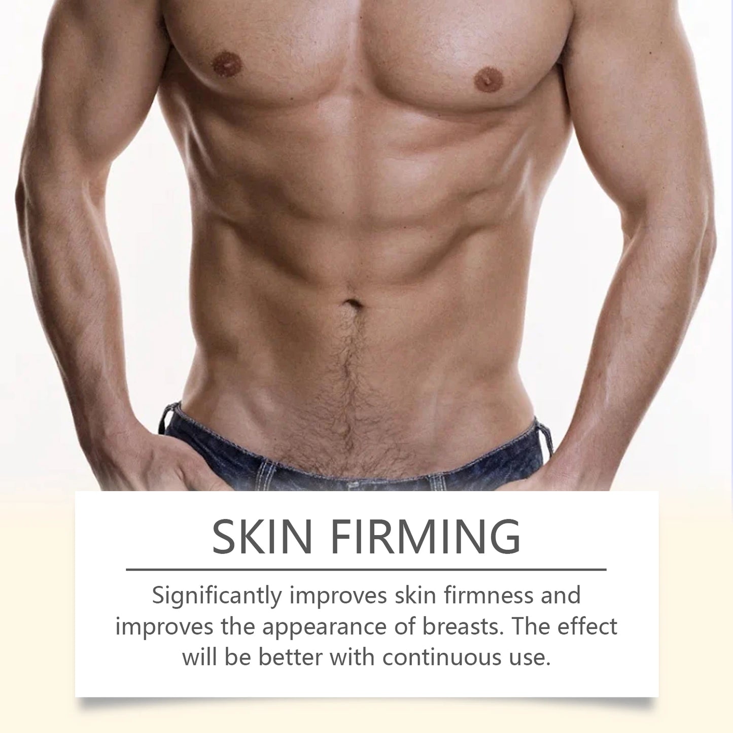 Bee Venom Men's Chest Massage Oil Firming Nourishing Care for Chest Contouring Tightening Elasticity Oil Men's Chest Skin Care