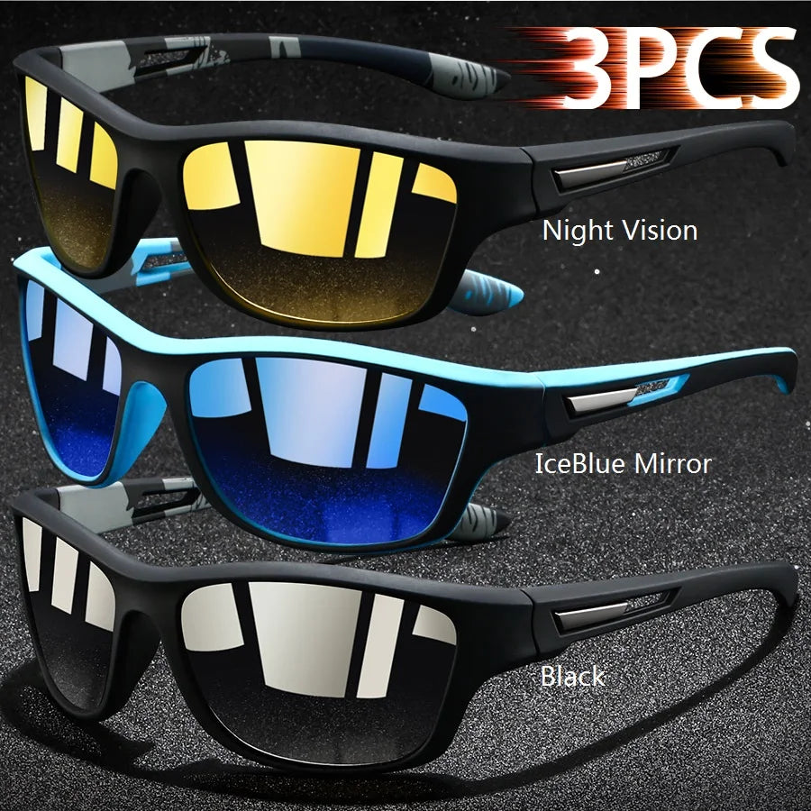 Fashion Vintage Cycling Fishing Sports Sunglasses Men Women Running Cycling Mountaineering Sport Man Sun Glasses UV400 Eyewear