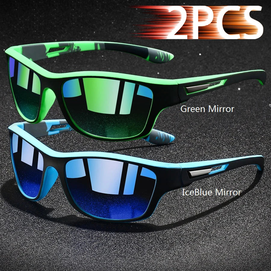 Fashion Vintage Cycling Fishing Sports Sunglasses Men Women Running Cycling Mountaineering Sport Man Sun Glasses UV400 Eyewear