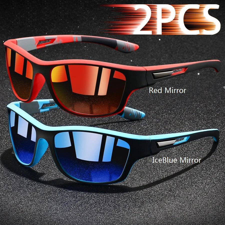 Fashion Vintage Cycling Fishing Sports Sunglasses Men Women Running Cycling Mountaineering Sport Man Sun Glasses UV400 Eyewear