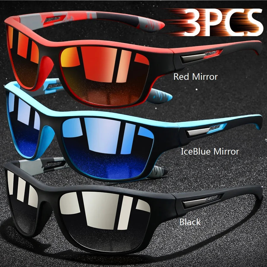 Fashion Vintage Cycling Fishing Sports Sunglasses Men Women Running Cycling Mountaineering Sport Man Sun Glasses UV400 Eyewear