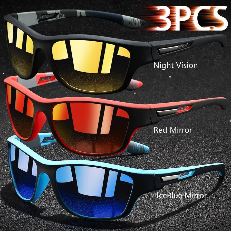 Fashion Vintage Cycling Fishing Sports Sunglasses Men Women Running Cycling Mountaineering Sport Man Sun Glasses UV400 Eyewear