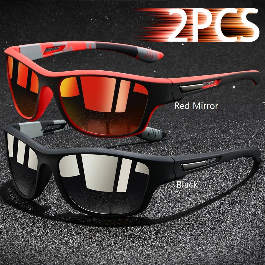 Fashion Vintage Cycling Fishing Sports Sunglasses Men Women Running Cycling Mountaineering Sport Man Sun Glasses UV400 Eyewear