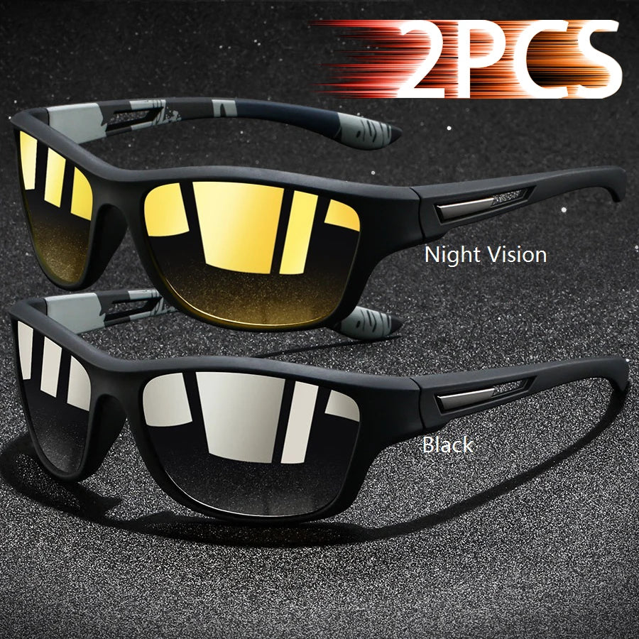 Fashion Vintage Cycling Fishing Sports Sunglasses Men Women Running Cycling Mountaineering Sport Man Sun Glasses UV400 Eyewear
