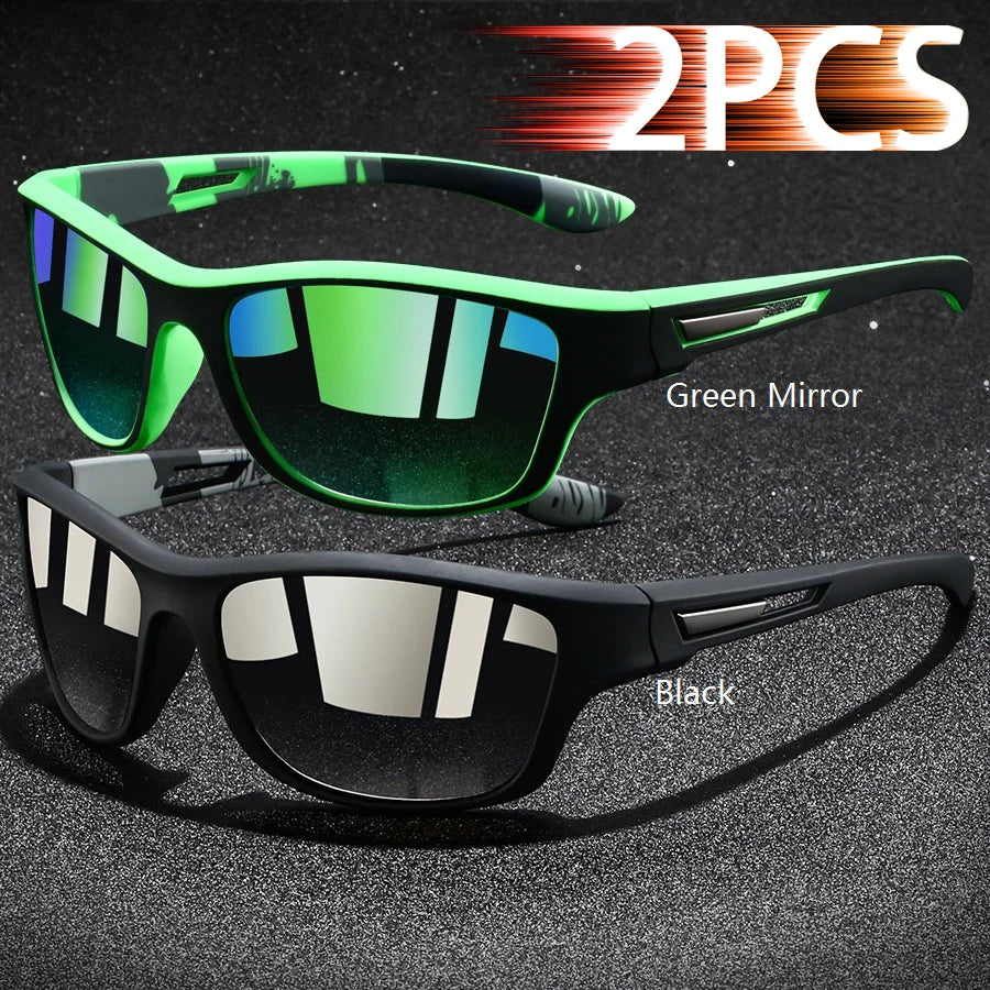 Fashion Vintage Cycling Fishing Sports Sunglasses Men Women Running Cycling Mountaineering Sport Man Sun Glasses UV400 Eyewear