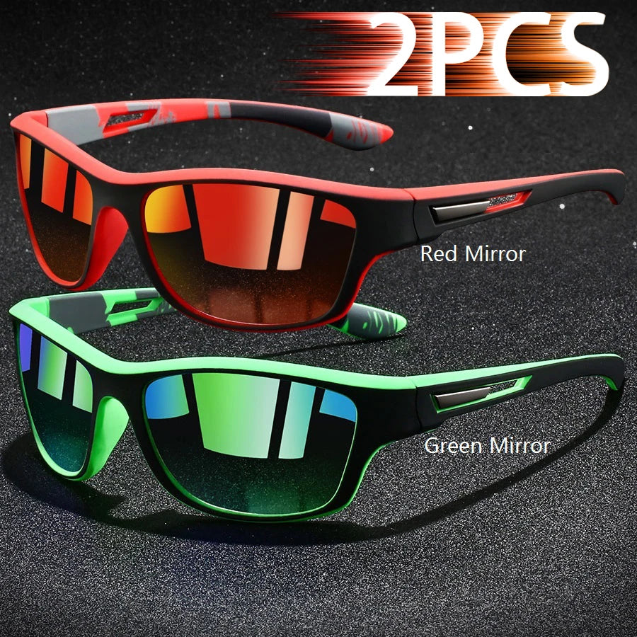 Fashion Vintage Cycling Fishing Sports Sunglasses Men Women Running Cycling Mountaineering Sport Man Sun Glasses UV400 Eyewear