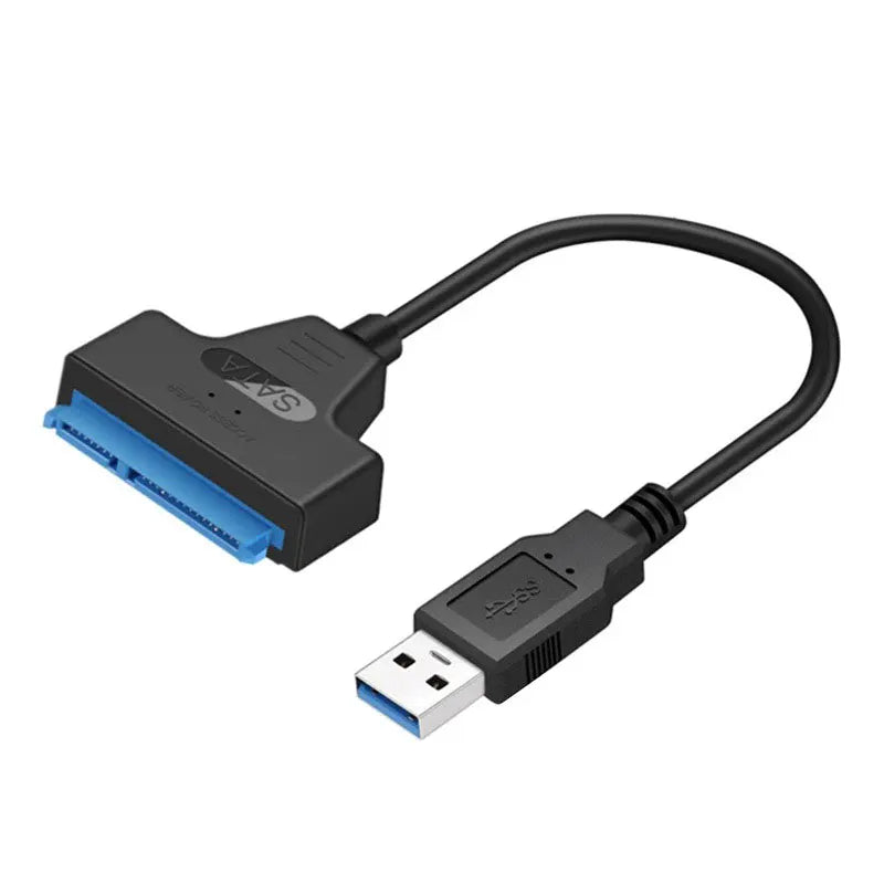 USB 3.0 to SATA Adapter Cable Support 22 Pin 2.5 Inch External HDD SSD Hard Disk Drive Cable