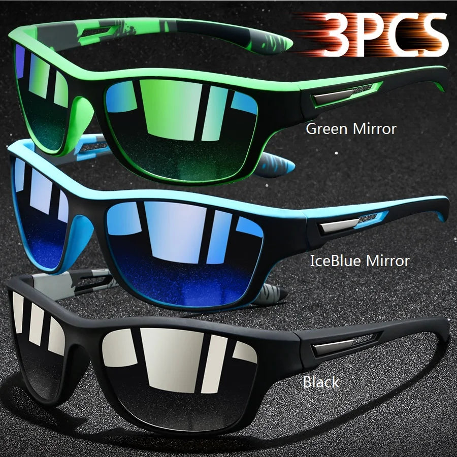 Fashion Vintage Cycling Fishing Sports Sunglasses Men Women Running Cycling Mountaineering Sport Man Sun Glasses UV400 Eyewear
