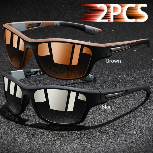 Fashion Vintage Cycling Fishing Sports Sunglasses Men Women Running Cycling Mountaineering Sport Man Sun Glasses UV400 Eyewear