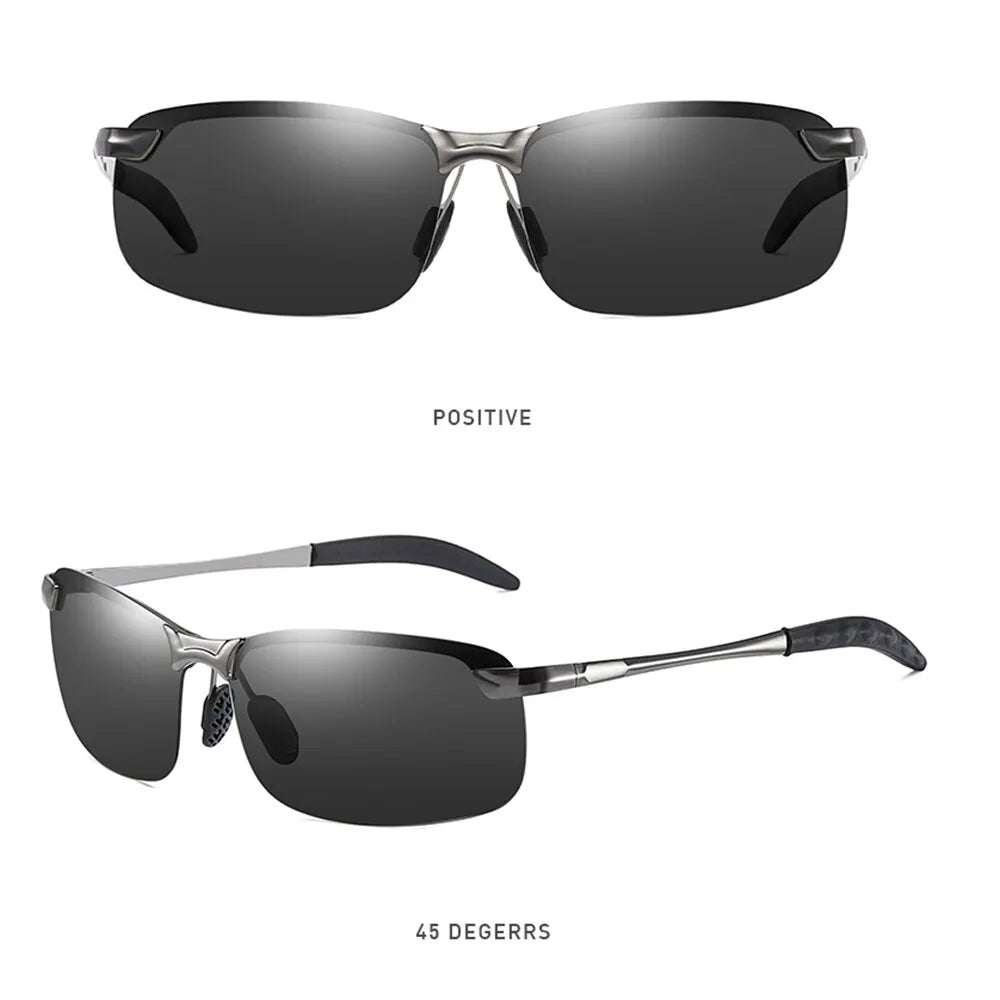 Photochromic Sunglasses Men Polarized Driving Chameleon Glasses Male Change Color Sun Glasses Day Night Vision Driver Eyewear